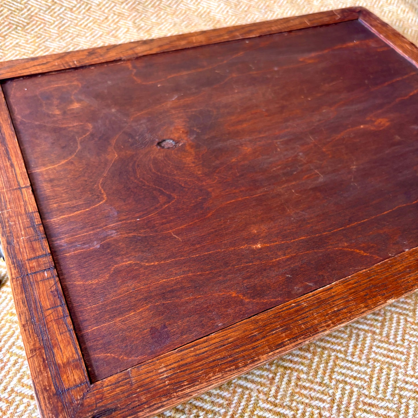 Vintage Hardwood Tray