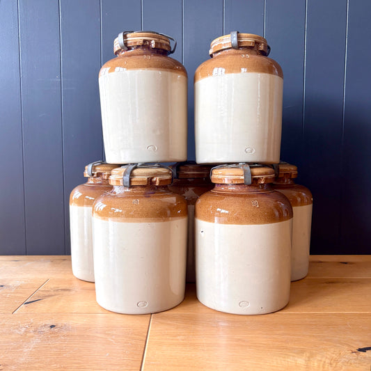 Antique Doulton Lambeth Sample/Acid Jars