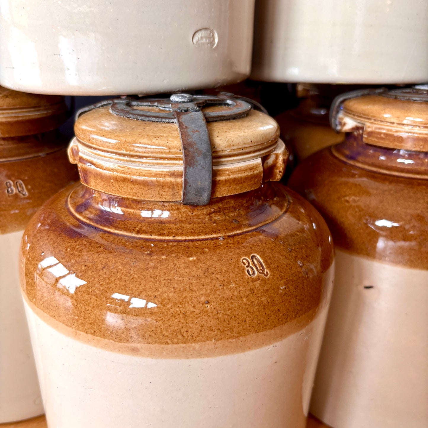 Antique Doulton Lambeth Sample/Acid Jars