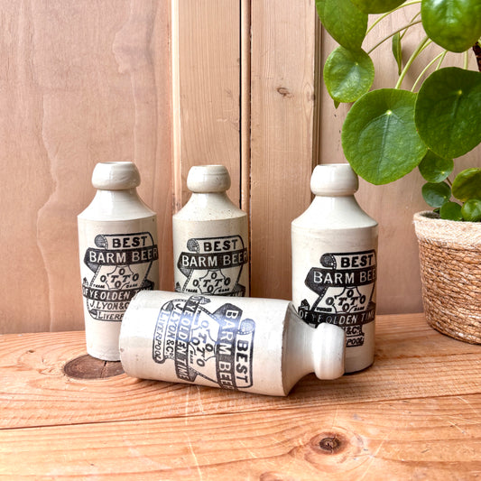 Antique Stone Ginger beer bottles