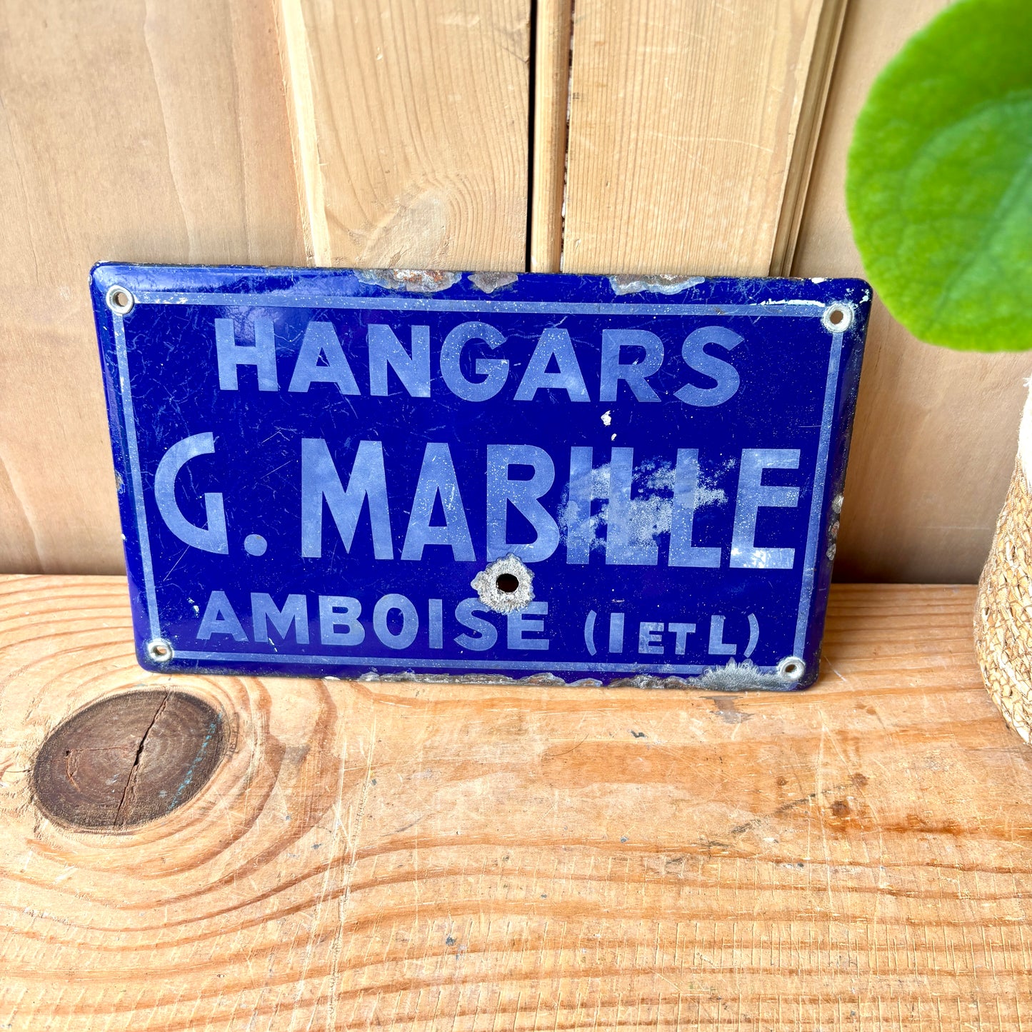 Original Enamel French Street Sign