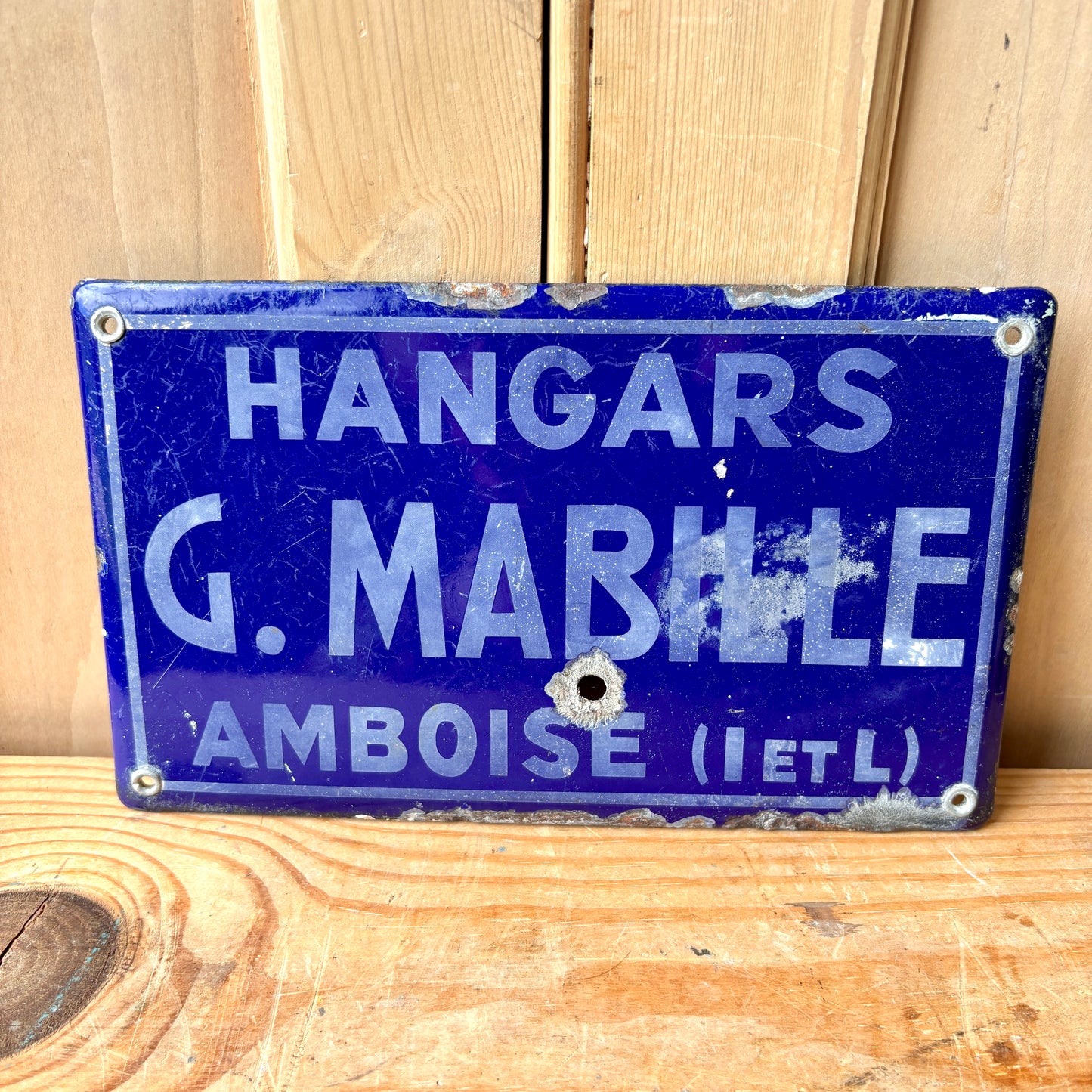 Original Enamel French Street Sign