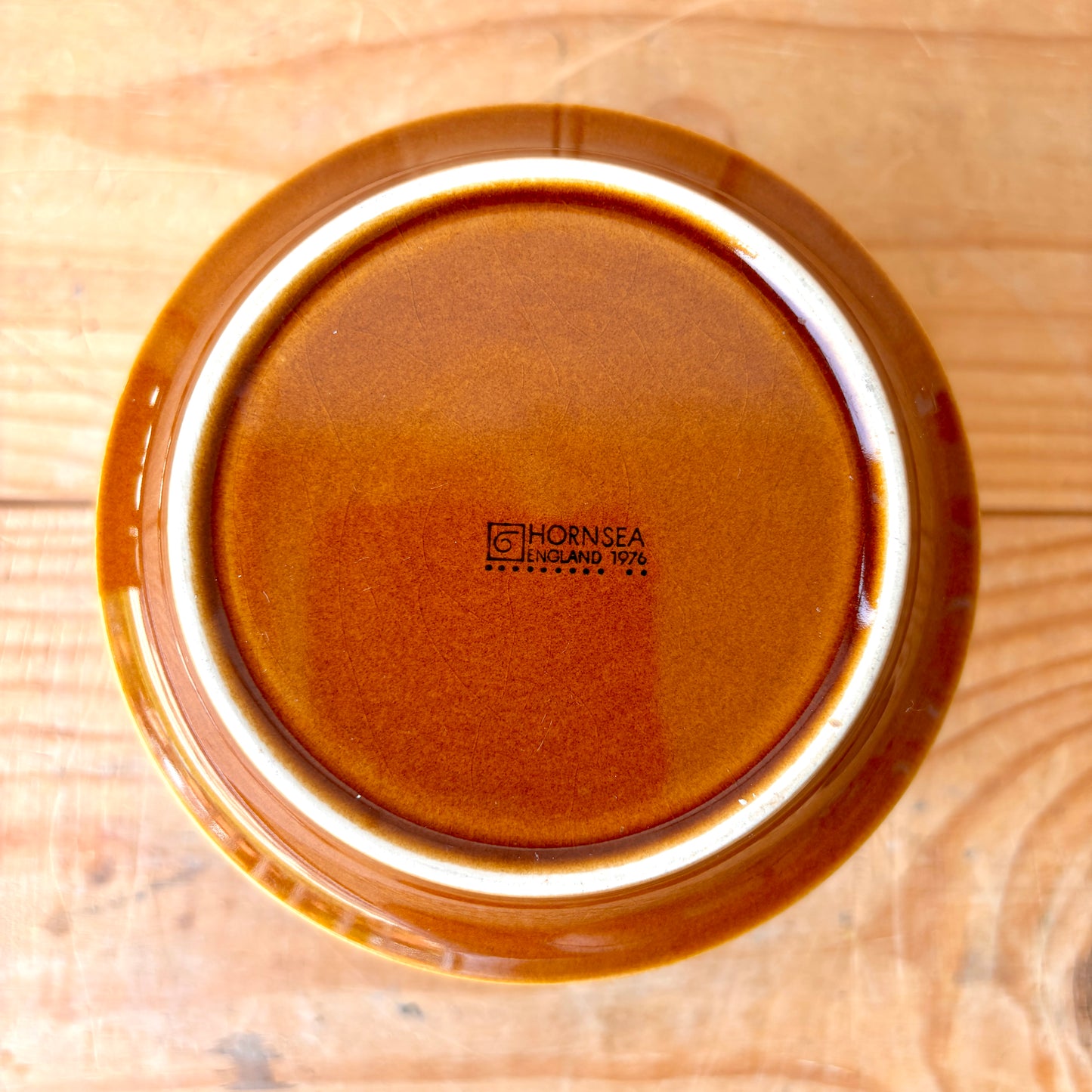 Rare Large Hornsea Fish Eye plant pot designed by John Clappison