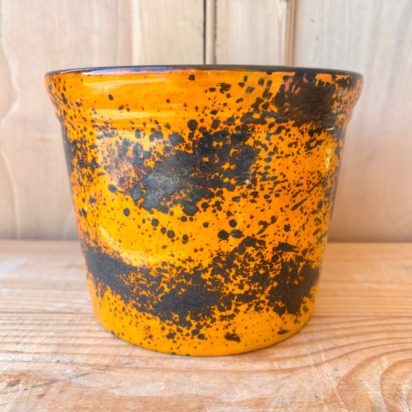 Rare Large West German U-Keramik Plant pot