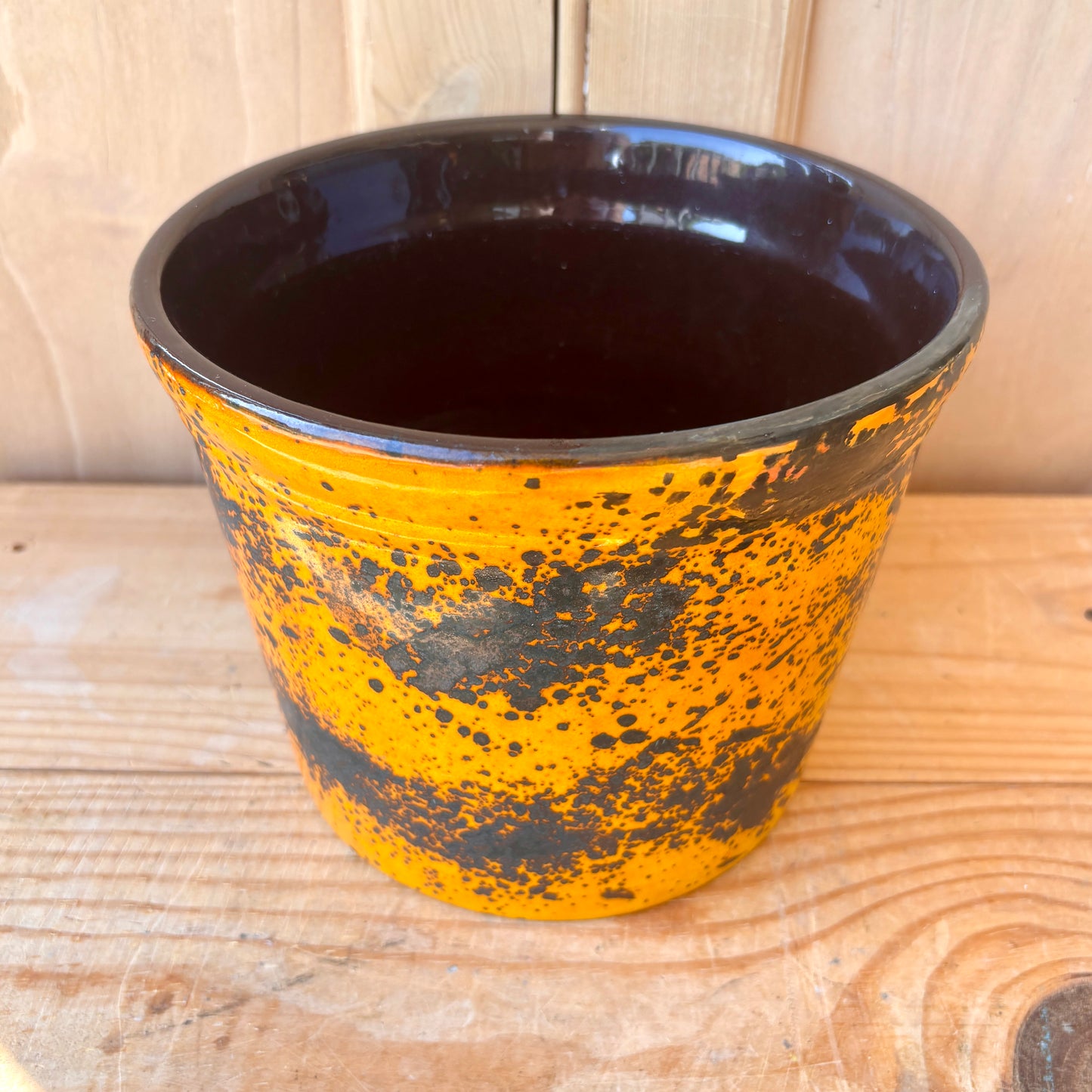 Rare Large West German U-Keramik Plant pot
