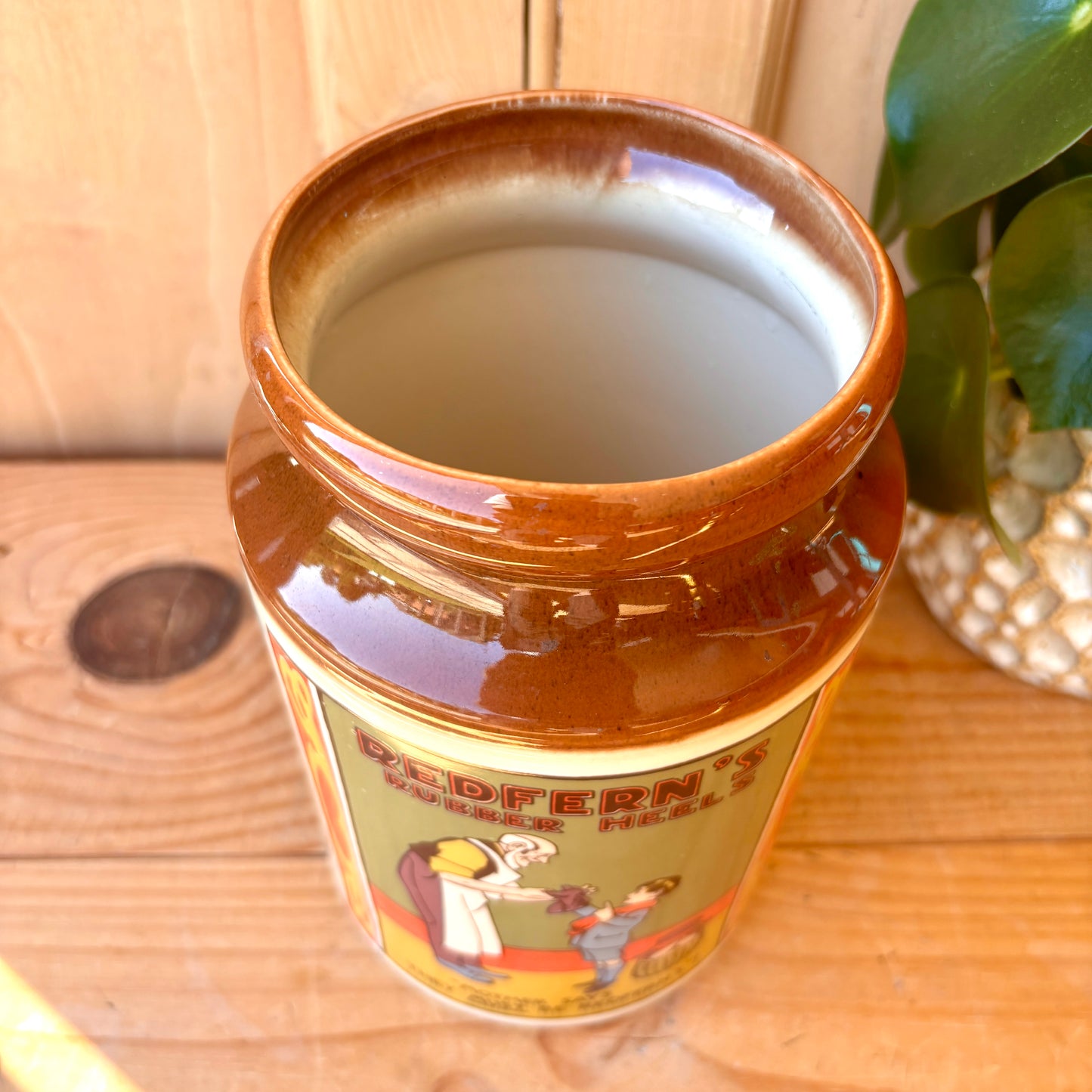 Vintage Redfern's Advertising Jar
