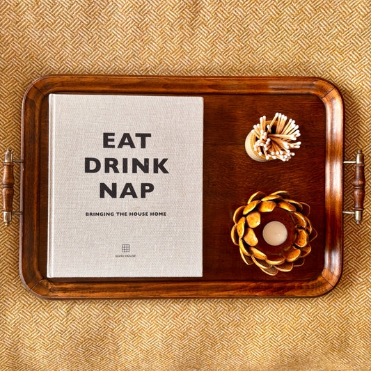 Vintage Hardwood Tray