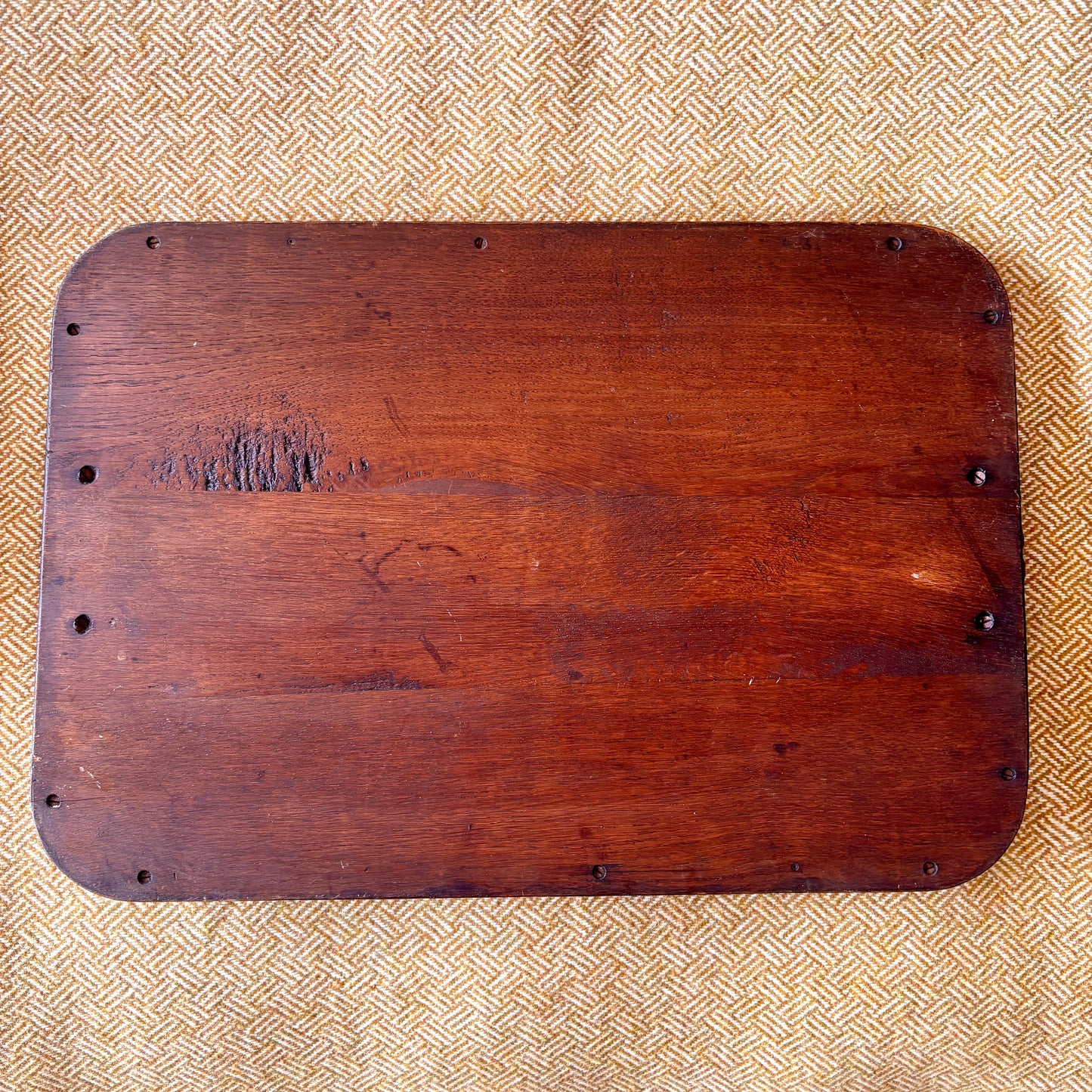 Vintage Hardwood Tray