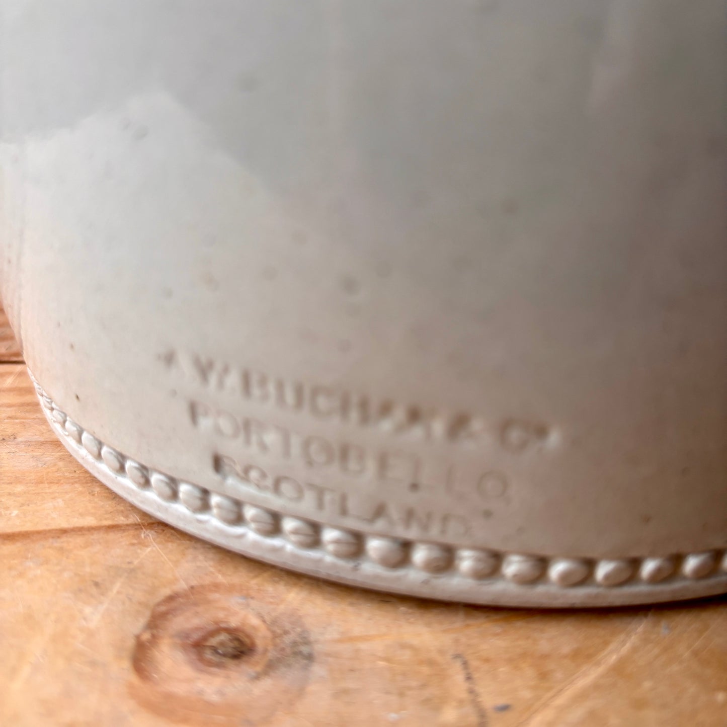 Large Vintage 8lb Stoneware Butter Crock