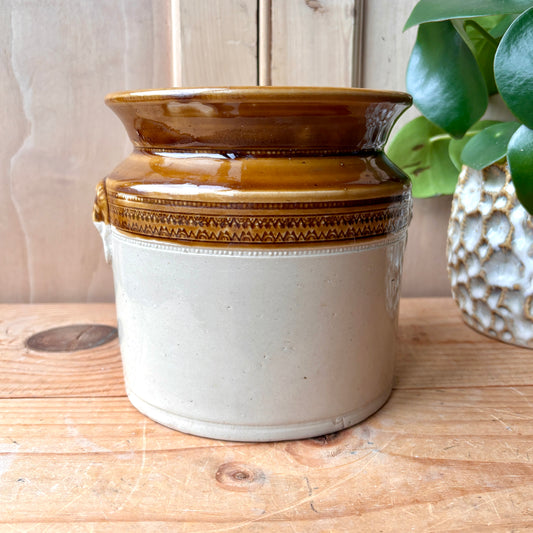 Vintage Stoneware Butter Crock