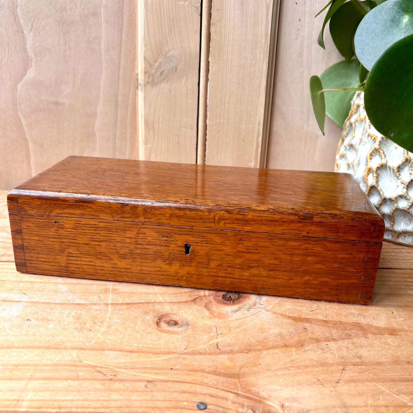 Vintage Oak wooden box