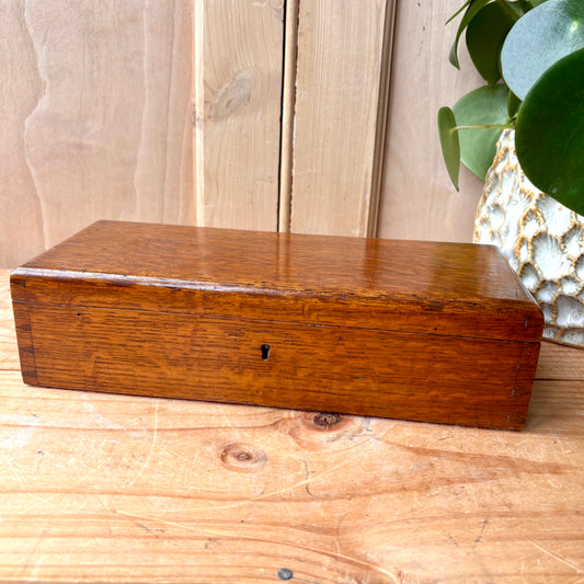 Vintage Oak wooden box