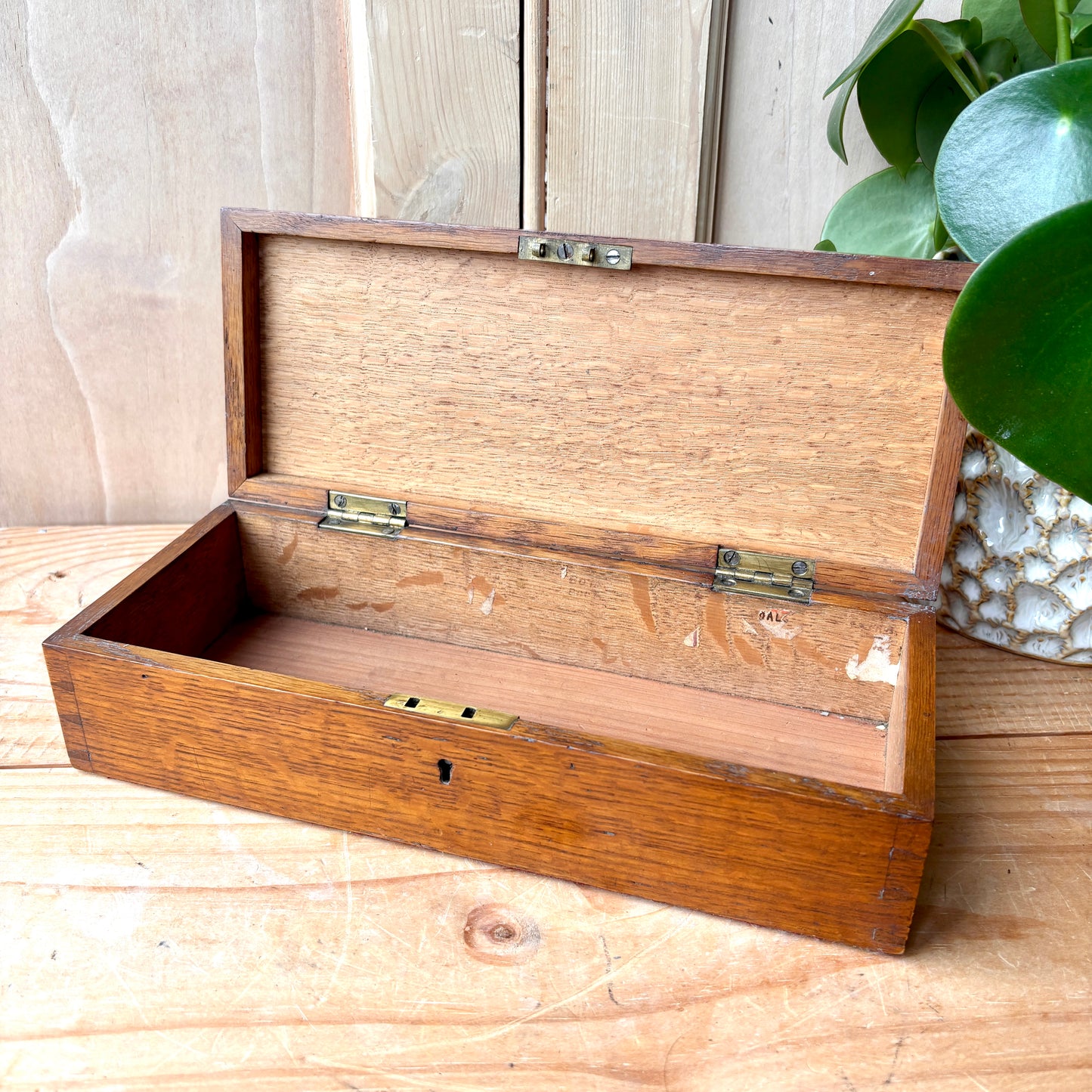 Vintage Oak wooden box