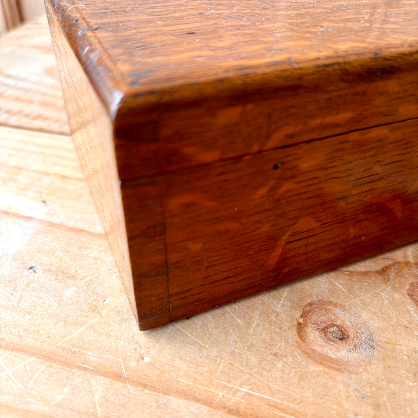 Vintage Oak wooden box