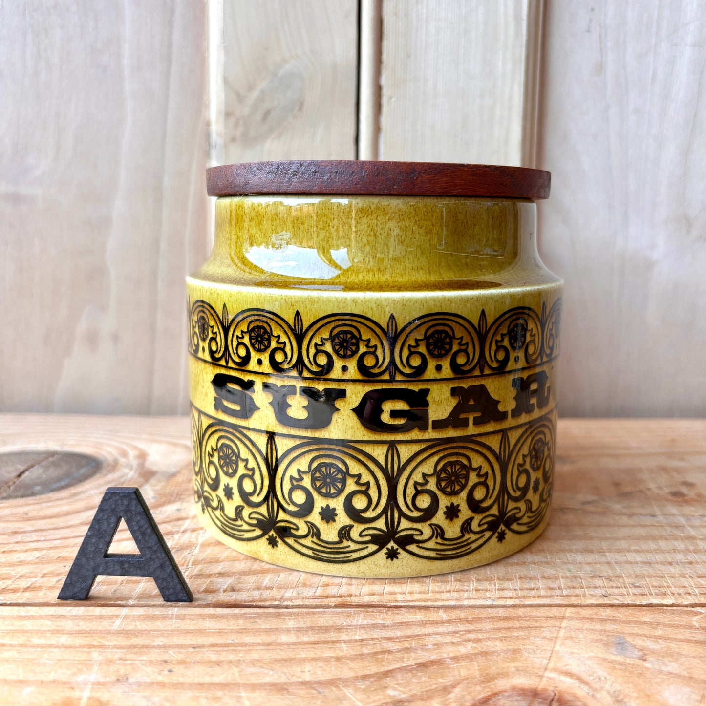 Hornsea Scroll storage jars