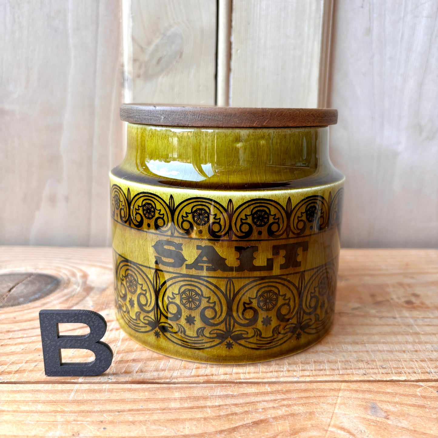 Hornsea Scroll storage jars