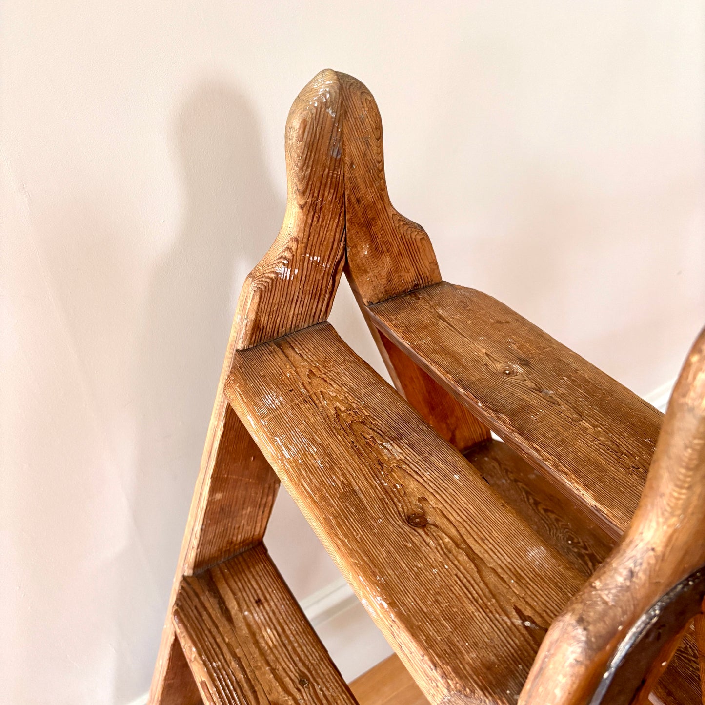 Vintage Wooden Step Ladder