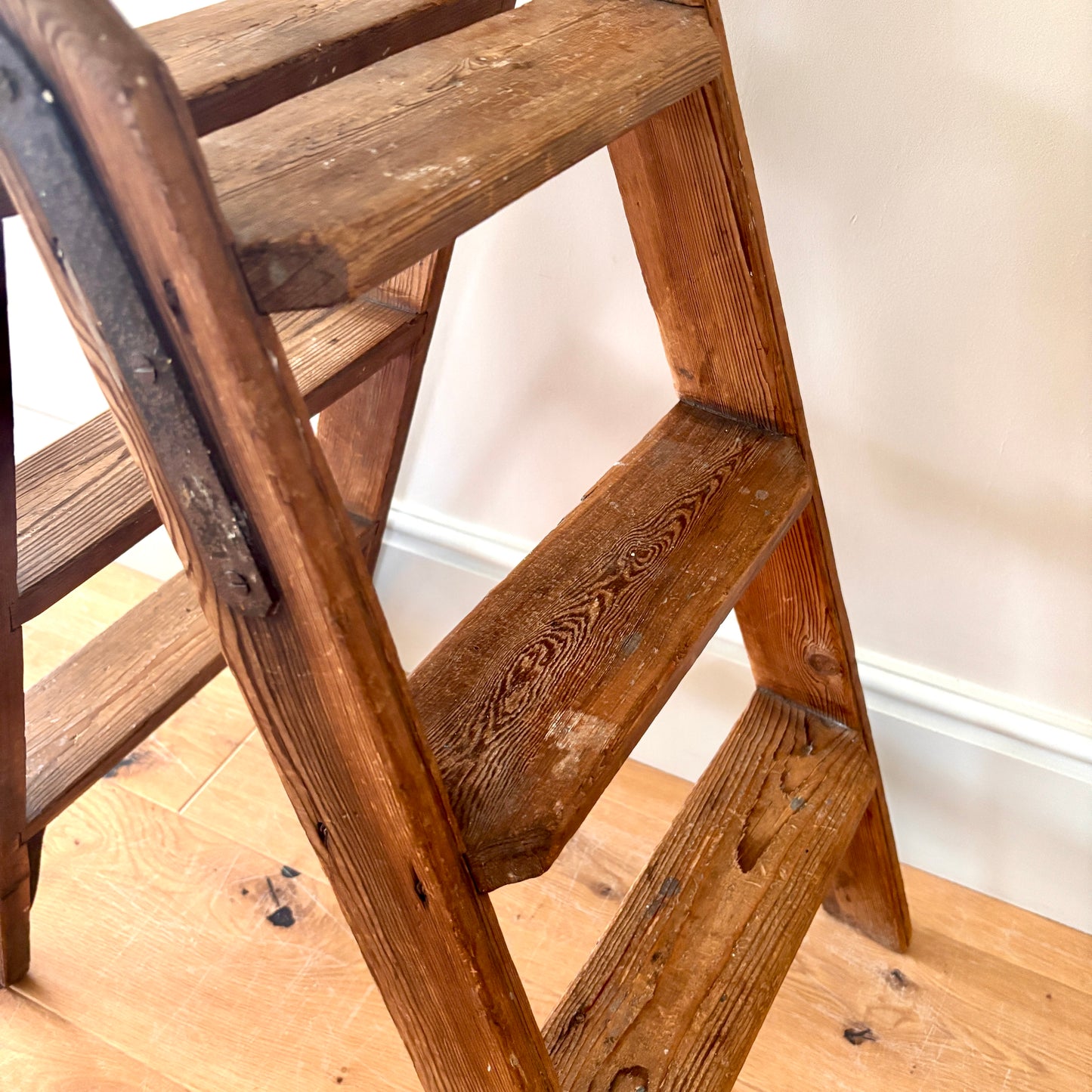 Vintage Wooden Step Ladder