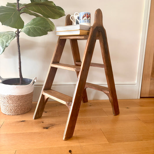 Vintage Wooden Step Ladder