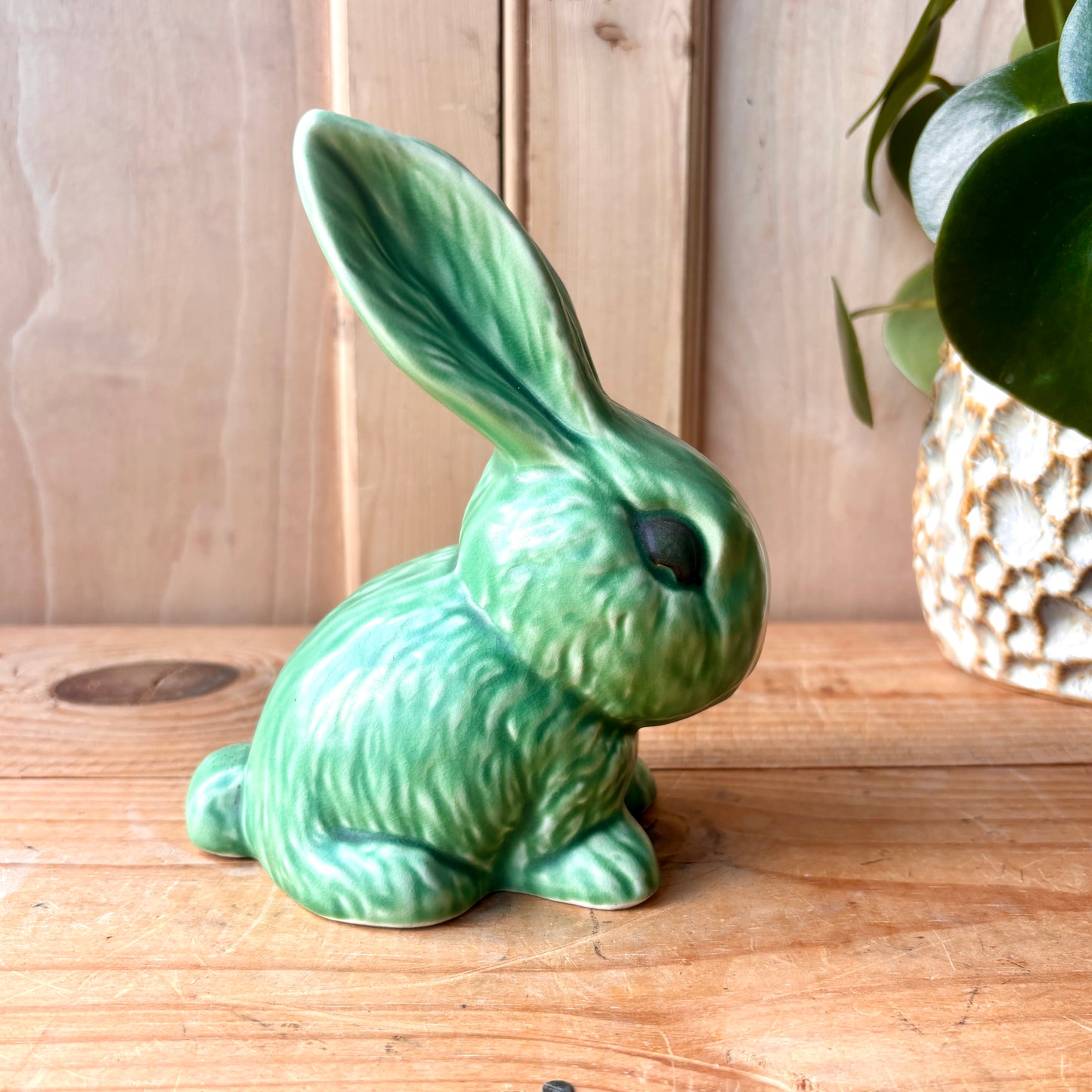 Vintage SylvaC Green Bunny model 1026