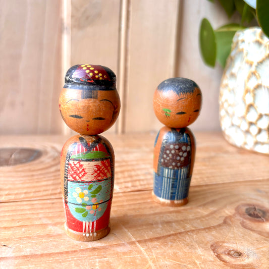 Vintage Small Nesting Japanese Kokeshi doll