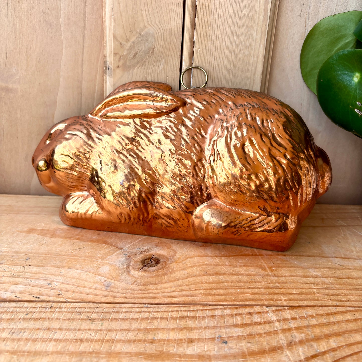 Vintage Copper Rabbit mould