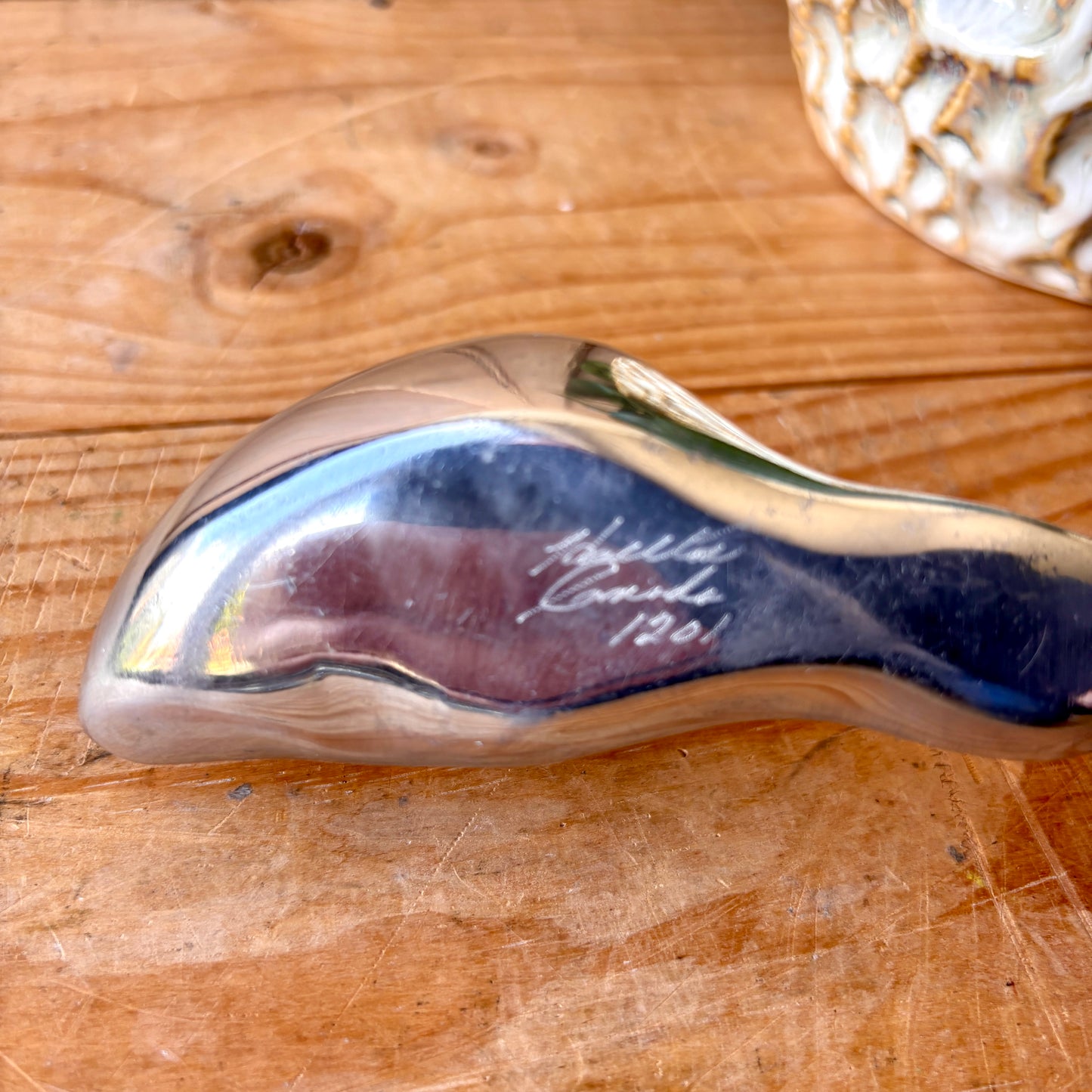 Vintage Hoselton Aluminum Beaver Sculpture