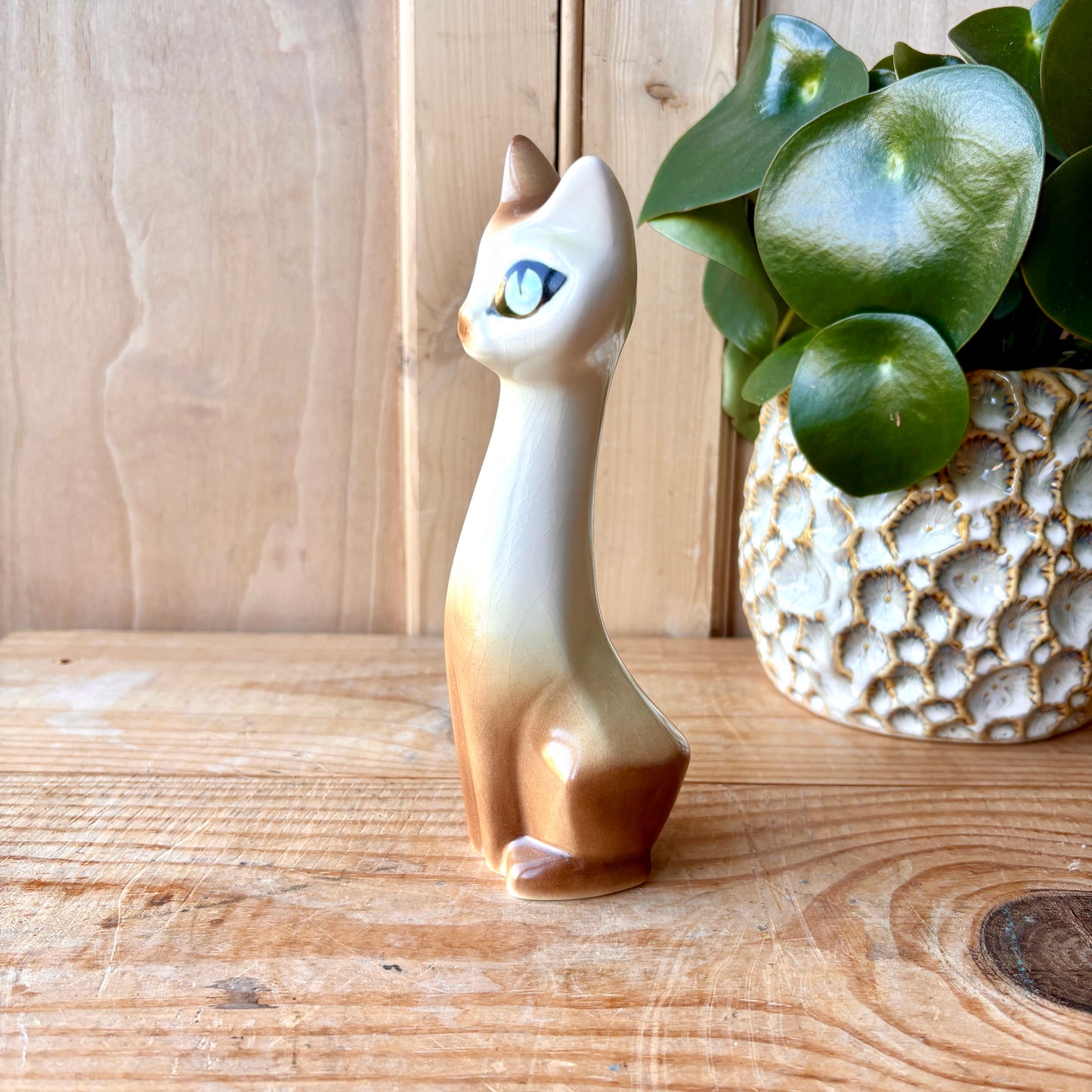 Hornsea pottery stylised cat