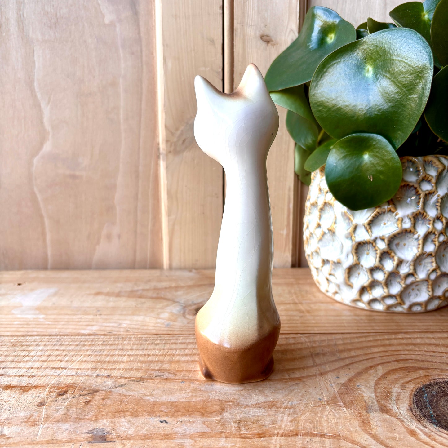 Hornsea pottery stylised cat