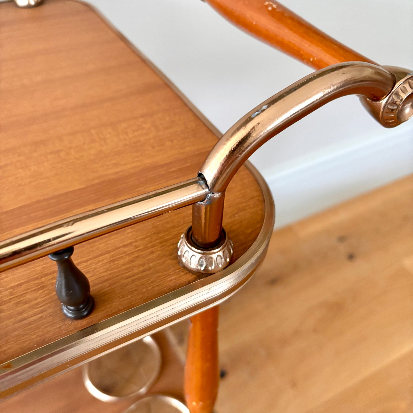 Italian Vintage Mid Century Drinks Trolley