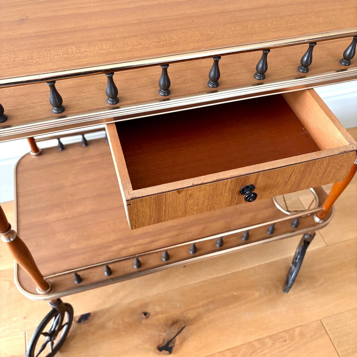 Italian Vintage Mid Century Drinks Trolley