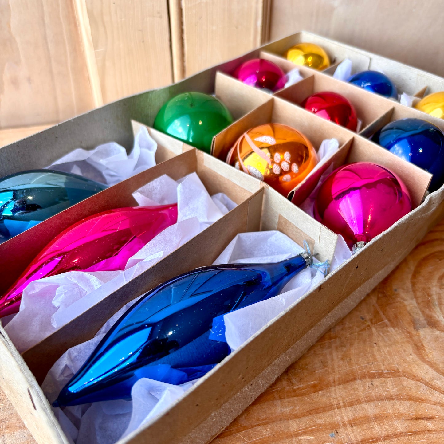 Vintage Christmas Bauble set of 12