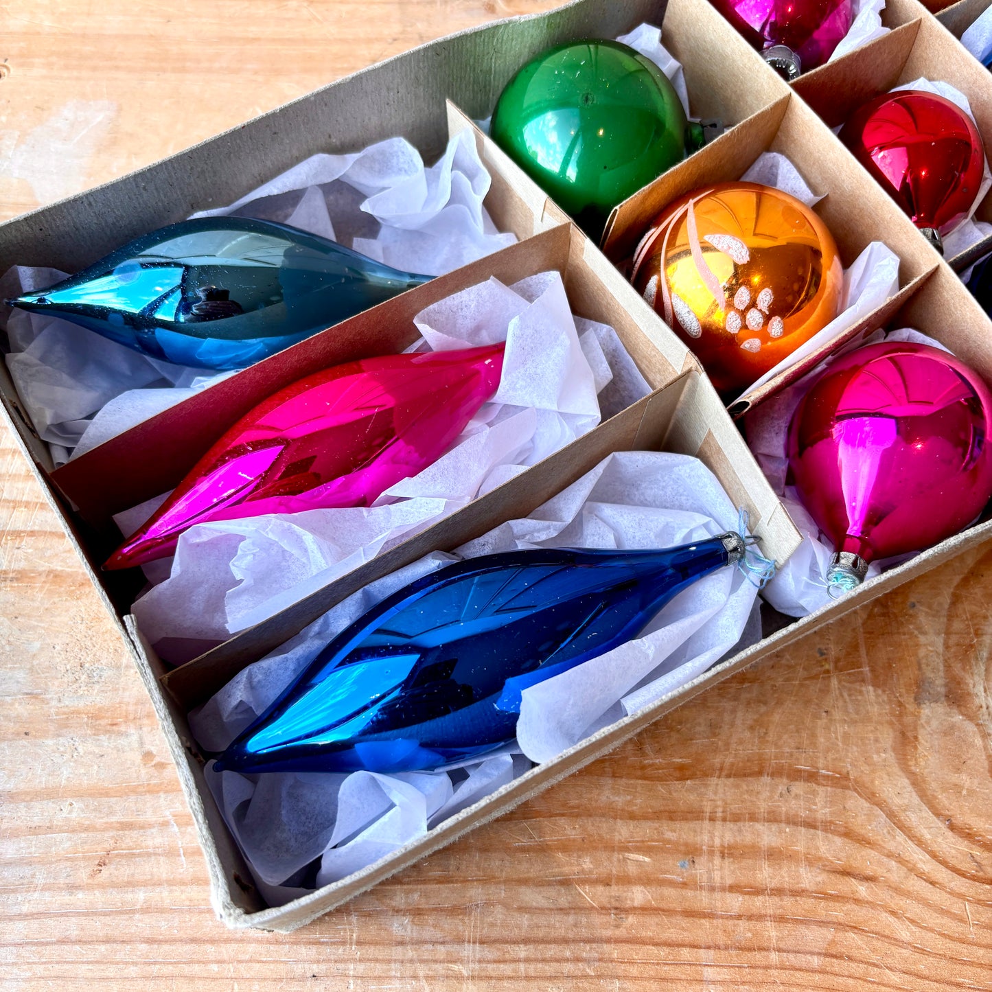 Vintage Christmas Bauble set of 12