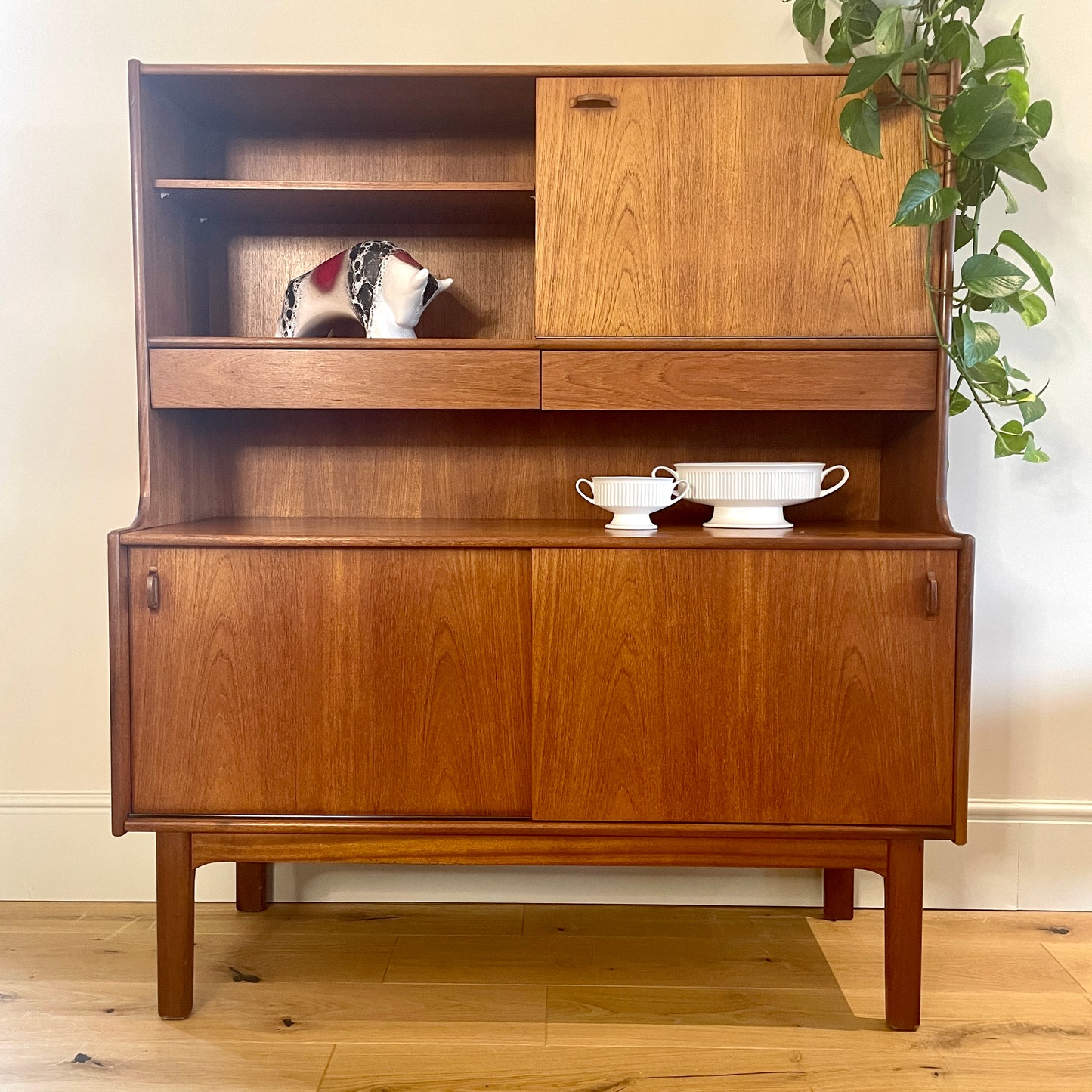 Vintage Mid-Century Elliots Newbury Highboard