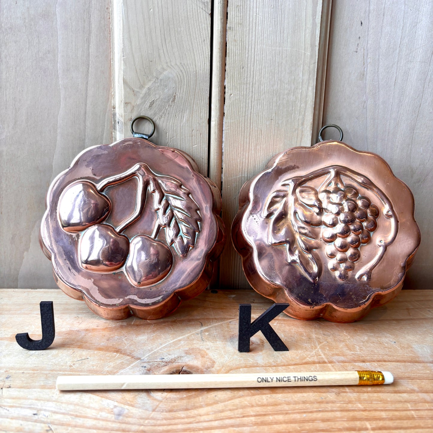 Vintage Copper moulds