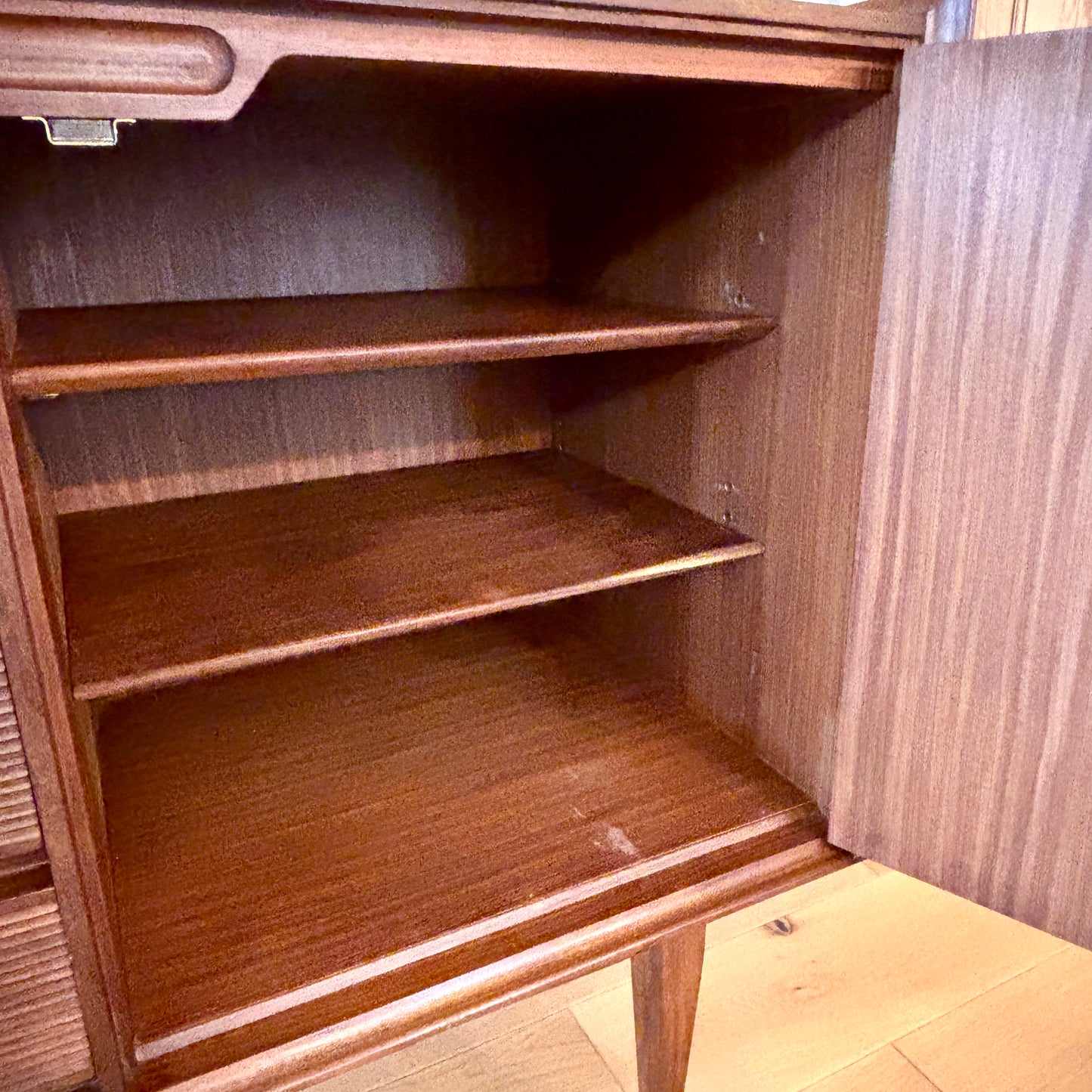 Vintage Richard Hornby for Heals of London Mid-Century Teak sideboard