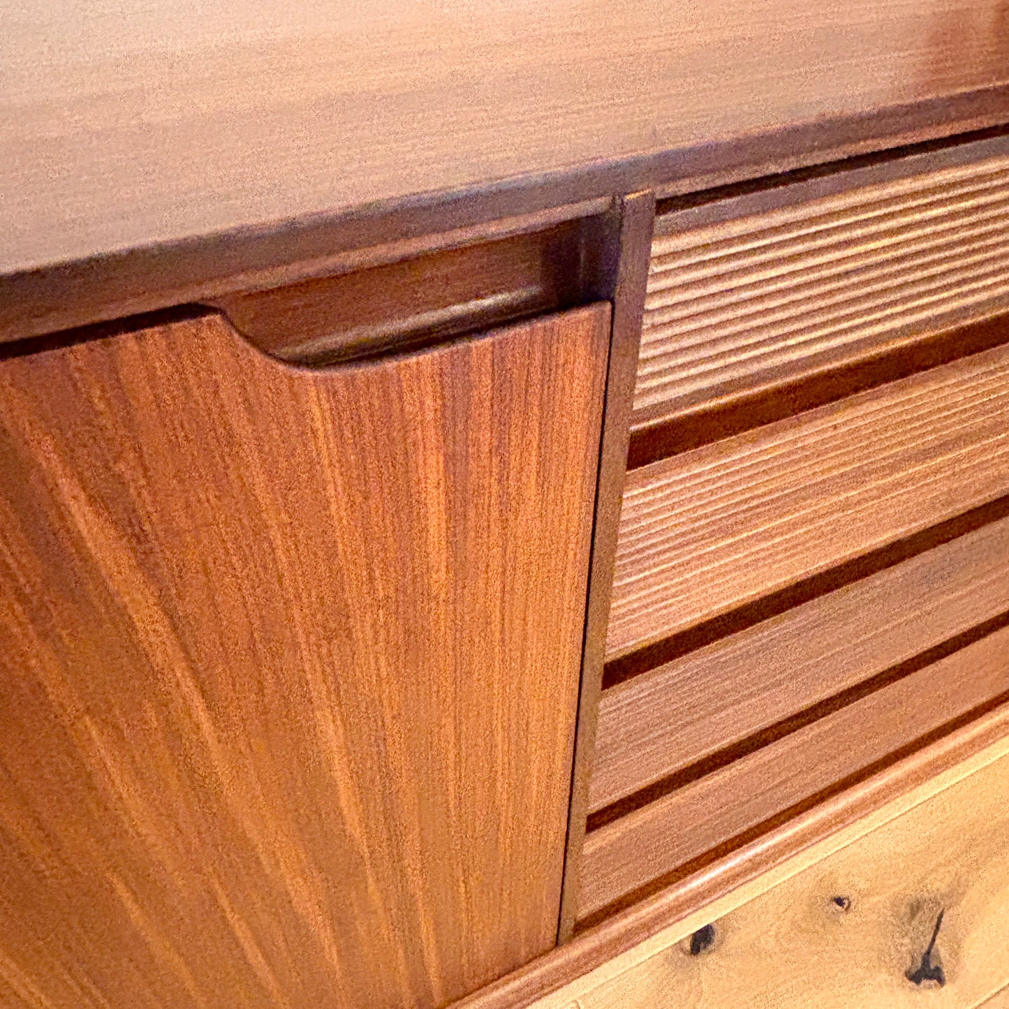 Vintage Richard Hornby for Heals of London Mid-Century Teak sideboard