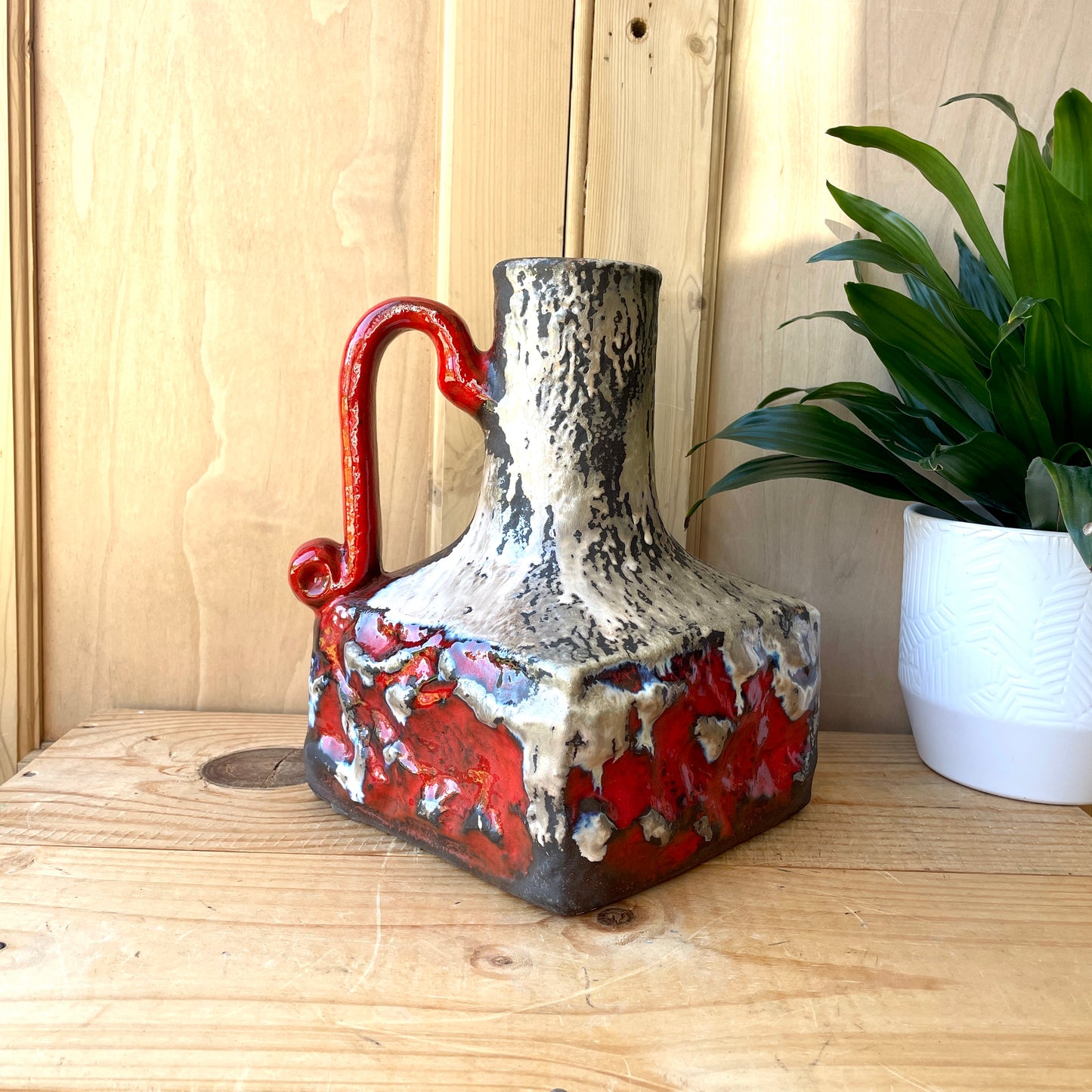 Very Rare West German Carsten Tonnieshof Vase 7127-23