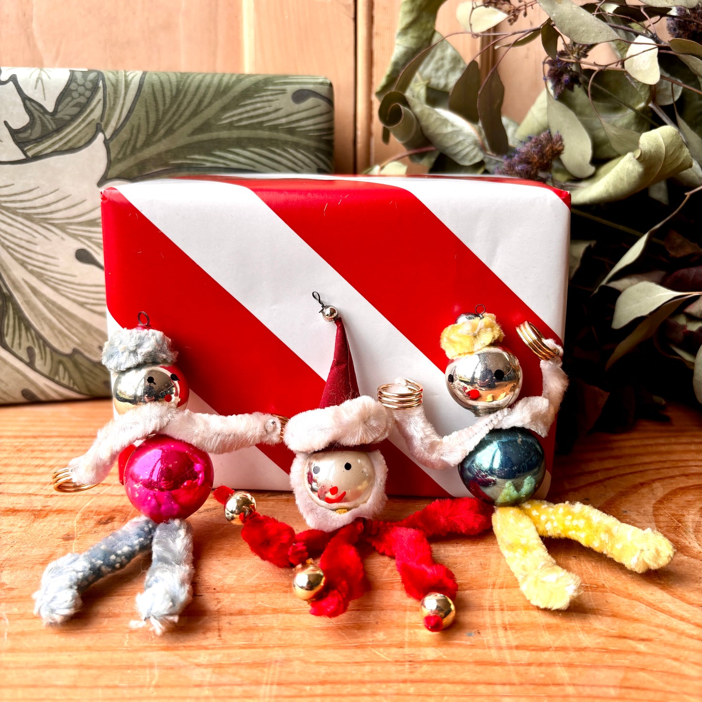 Vintage Christmas Gablonz Baubles