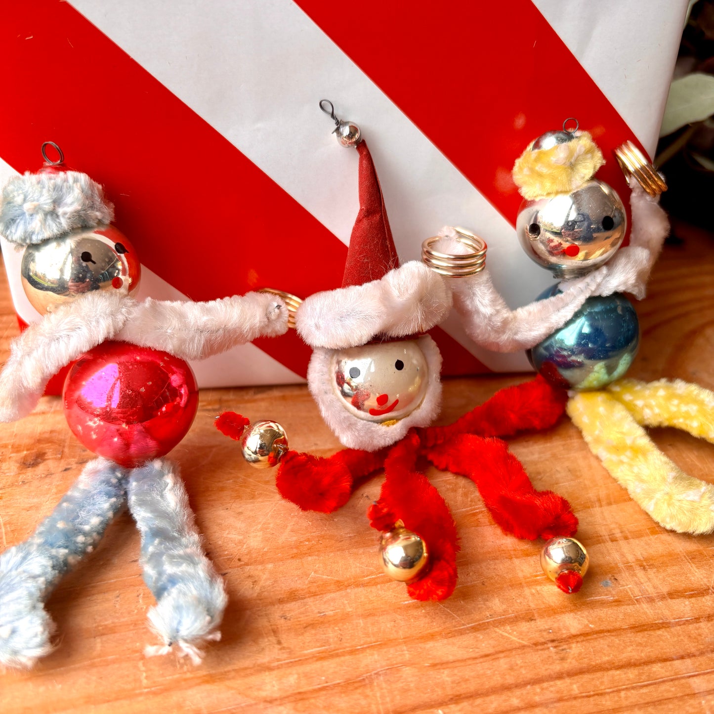 Vintage Christmas Gablonz Baubles