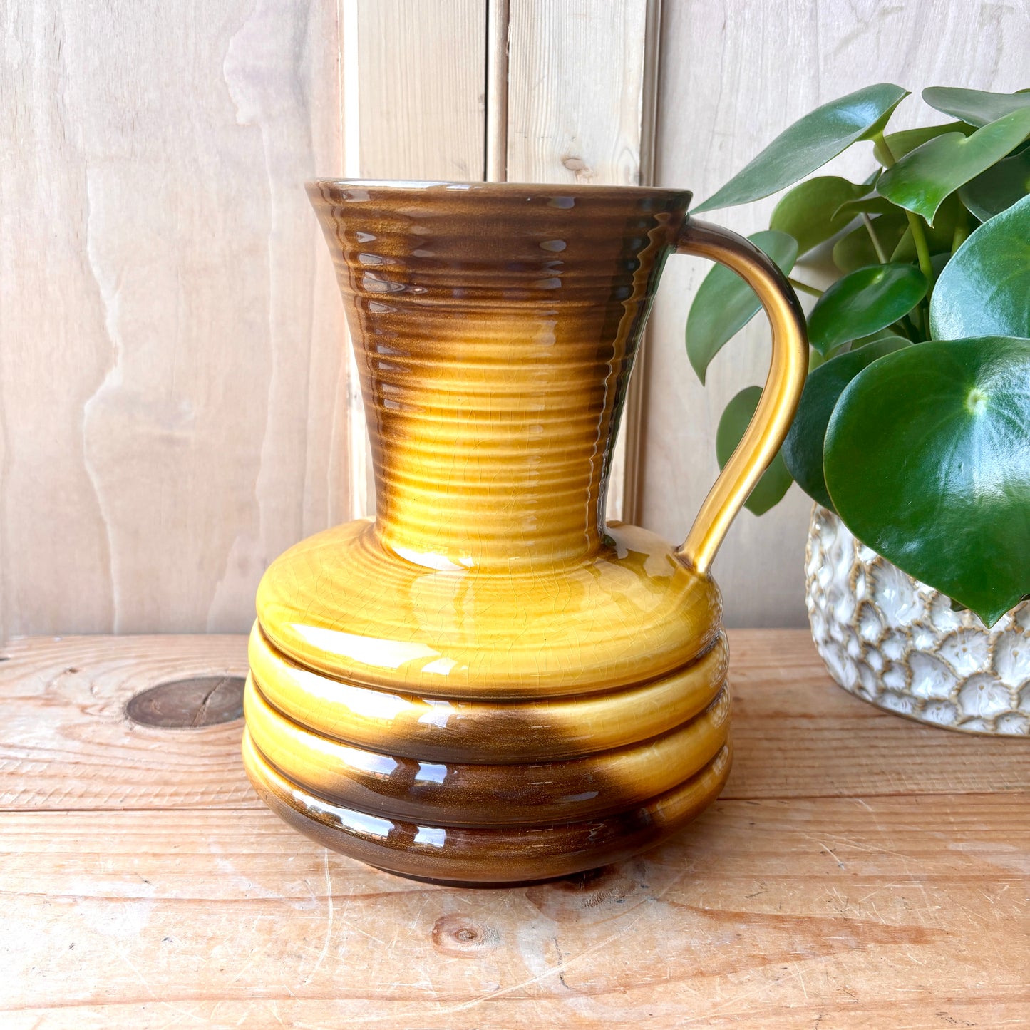 Sylvac Mid Century Handled Vase