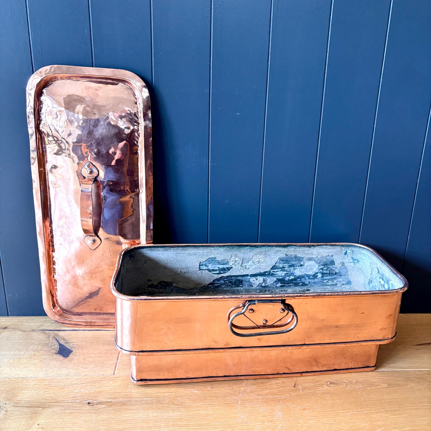 Antique Copper Steamer, Victorian Copper Steamer