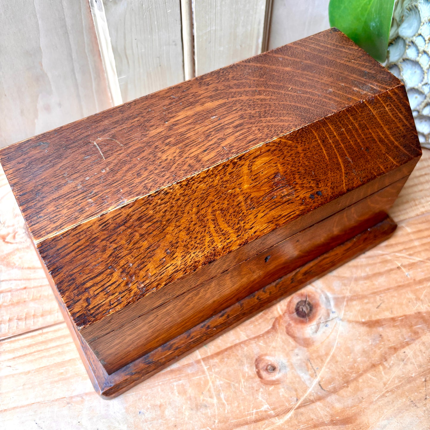 Vintage Oak wooden box