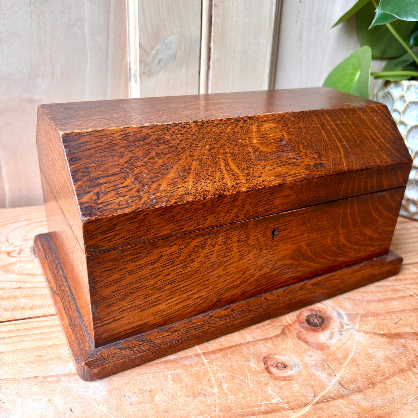 Vintage Oak wooden box