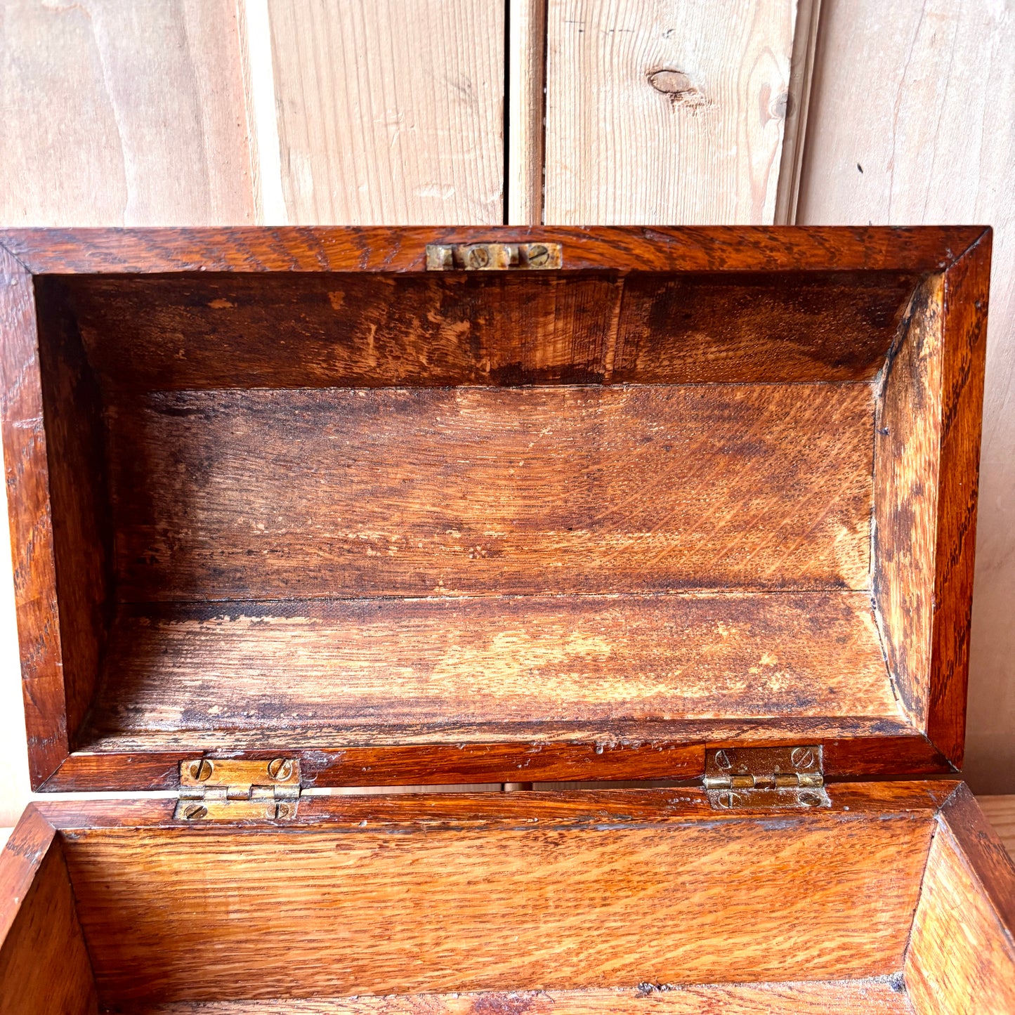 Vintage Oak wooden box