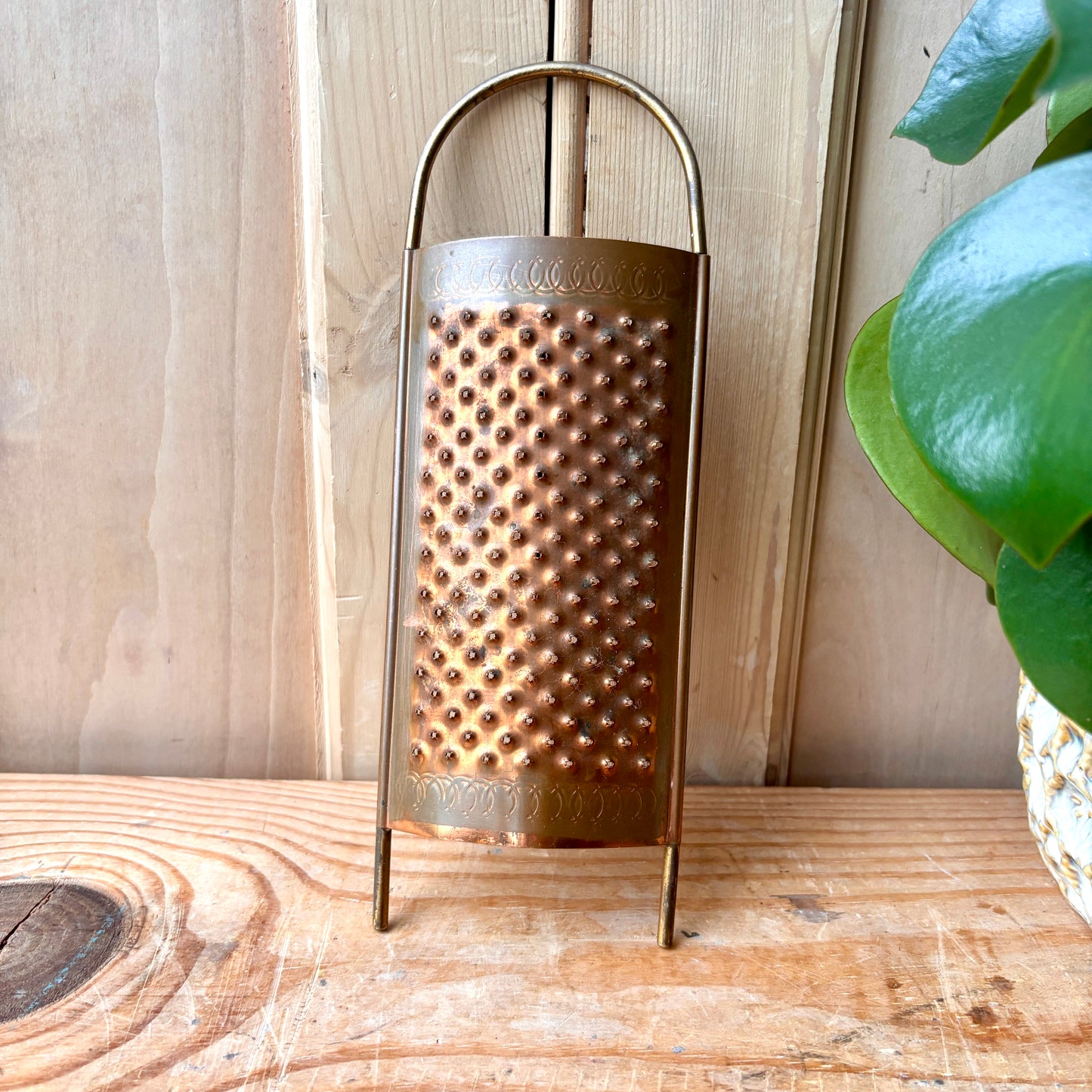 Vintage Danish Copper Grater