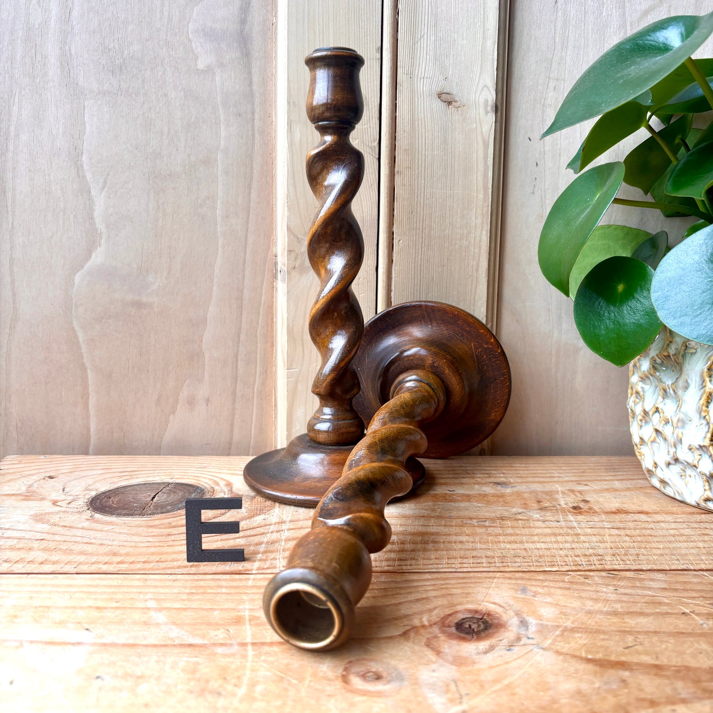 Pair of vintage candlesticks