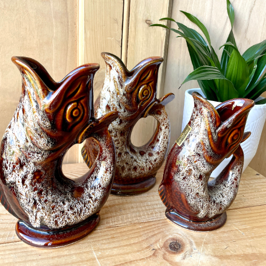 Vintage Fosters Gurgle Jugs
