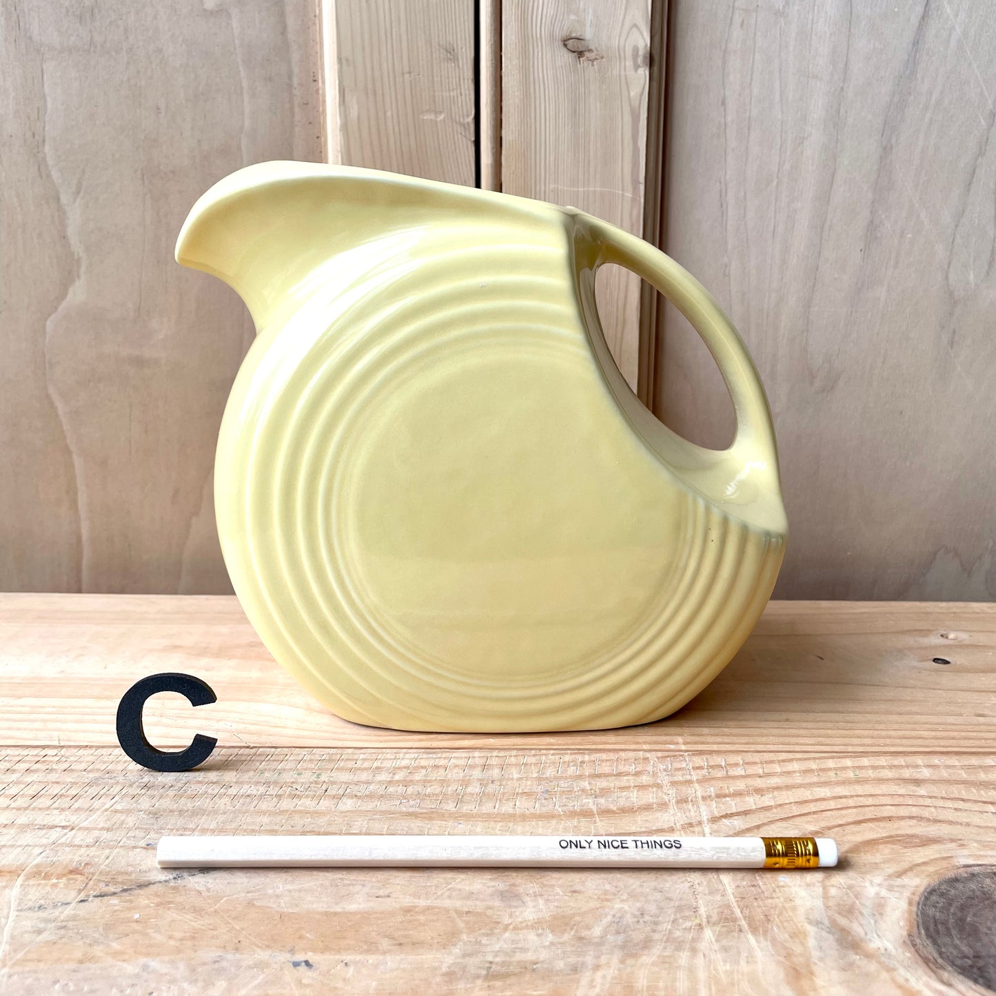 Vintage Fiestaware pitcher