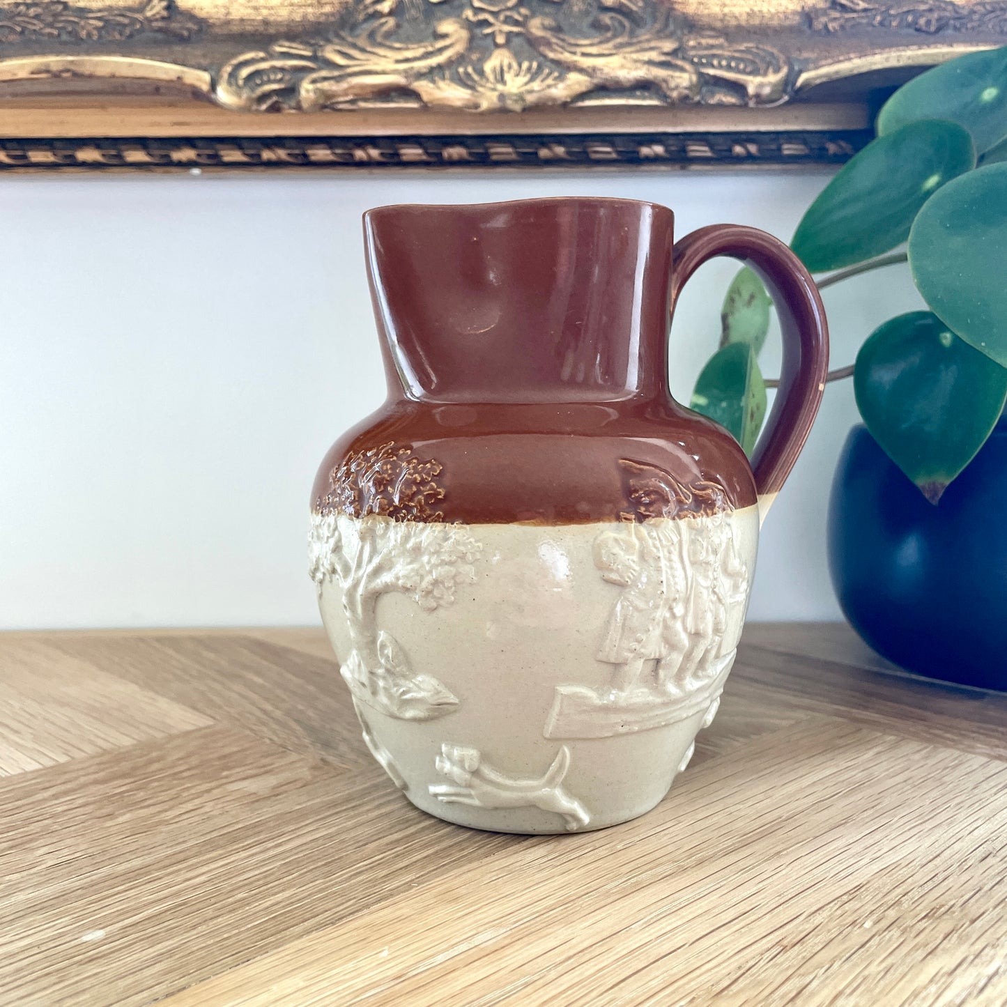 Antique Hunting Jug